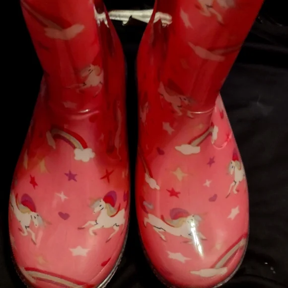 Rain boots unicorn rainbow - Picture 2 of 2